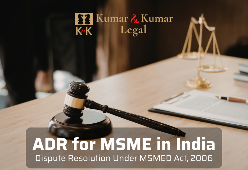 ADR for MSME in India
